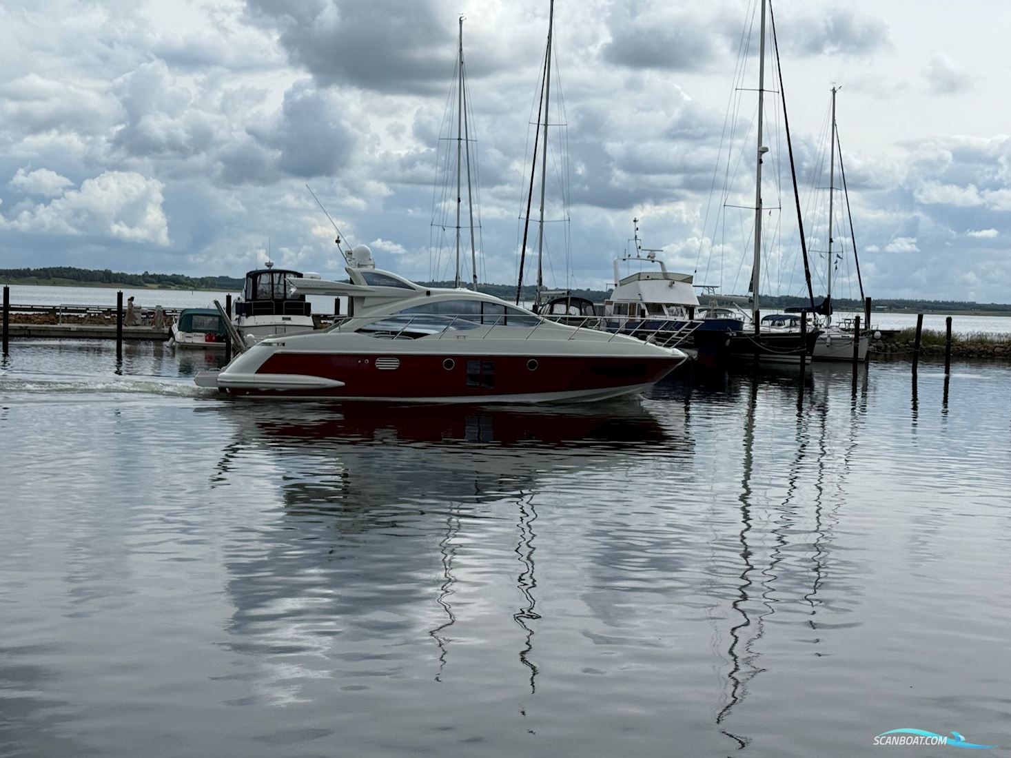 Azimut 43 S Motorbåd 2008, med Volvo Penta Ips 600 motor, Danmark