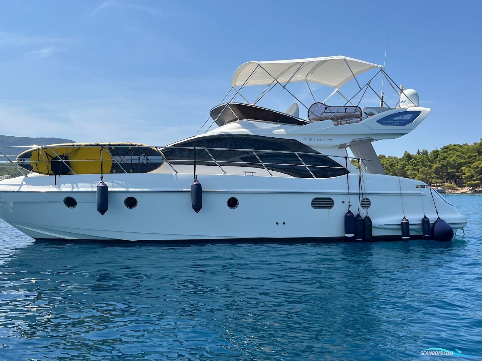 Azimut 43 Motorbåd 2007, med Cummins 5.9 Qsb motor, Kroatien