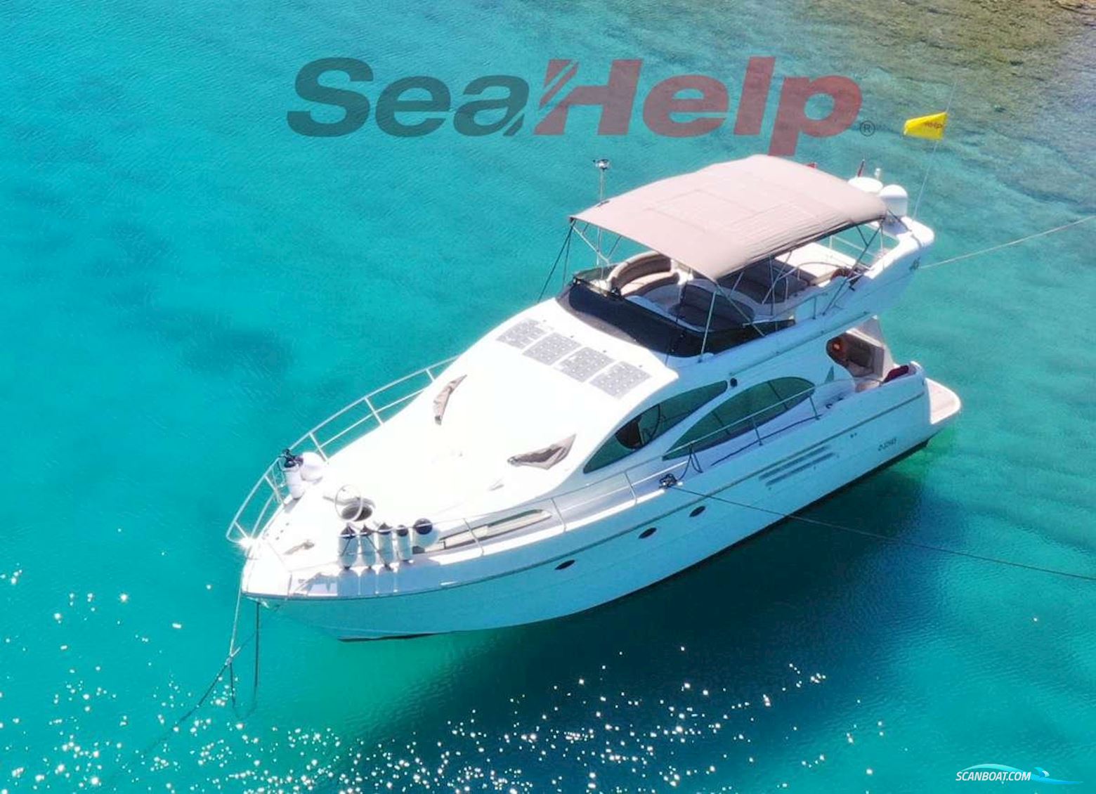 Azimut 46 Motorbåd 2000, med CATERPILLAR 3208 DITA motor, Kroatien