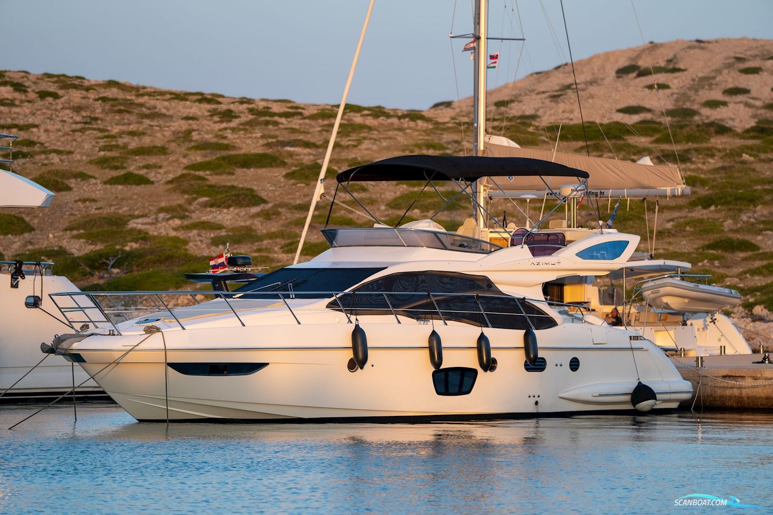 Azimut 47 Motorbåd 2010, med Caterpillar motor, Kroatien