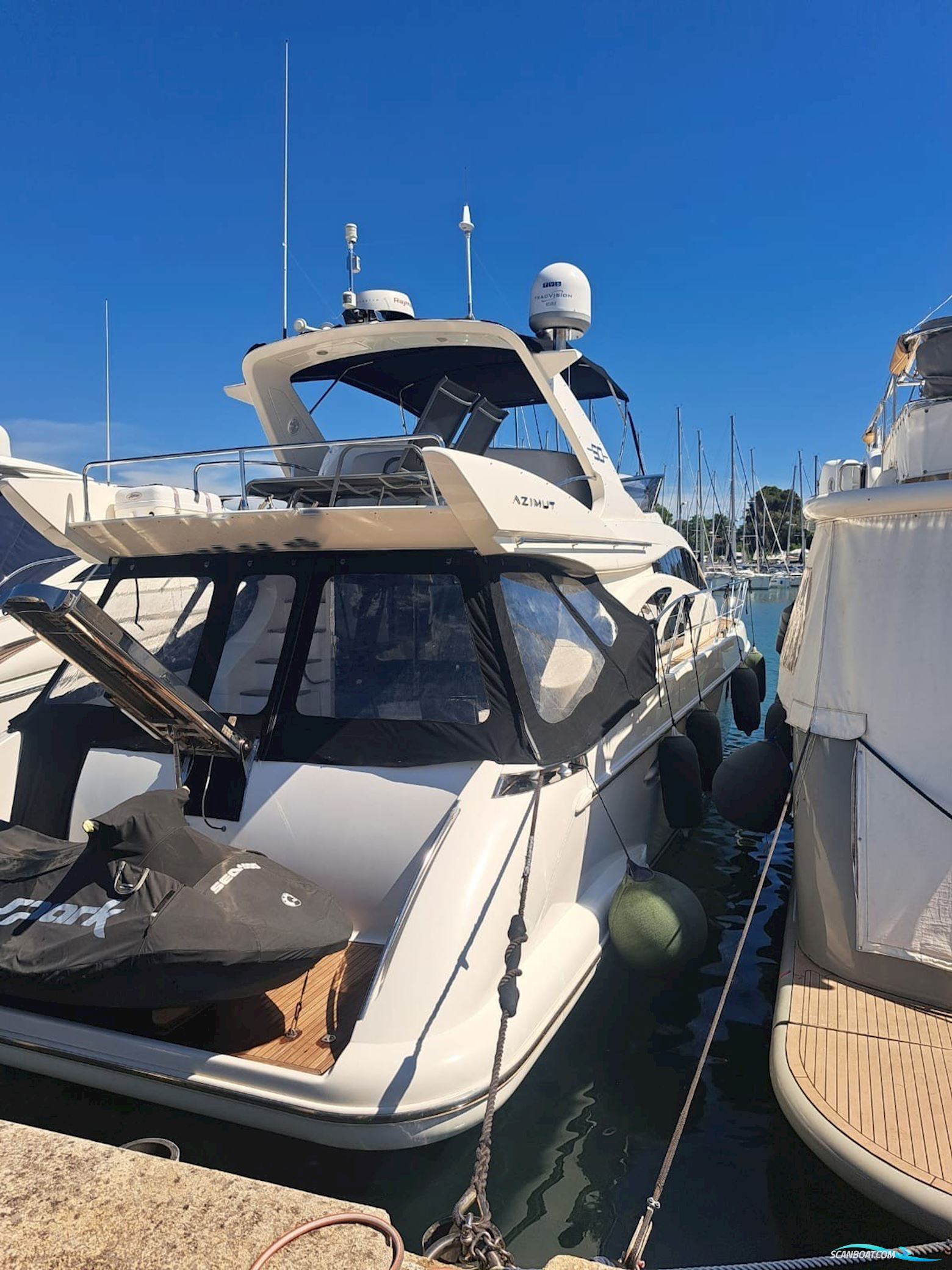 Azimut 50 Fly 2 Kabinen