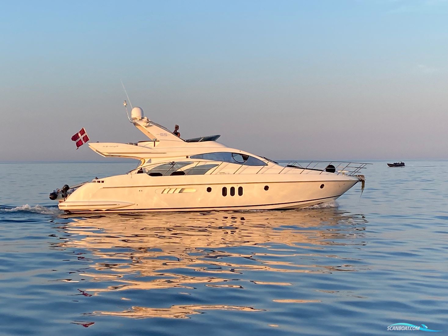 Azimut 55 Fly Motorbåd 2003, med Catepillar C12 motor, Danmark