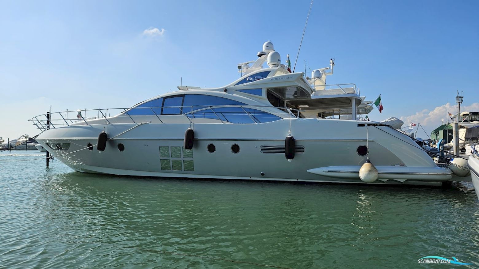 Azimut 62S Motorbåd 2012, med Caterpillar C18 motor, Kroatien