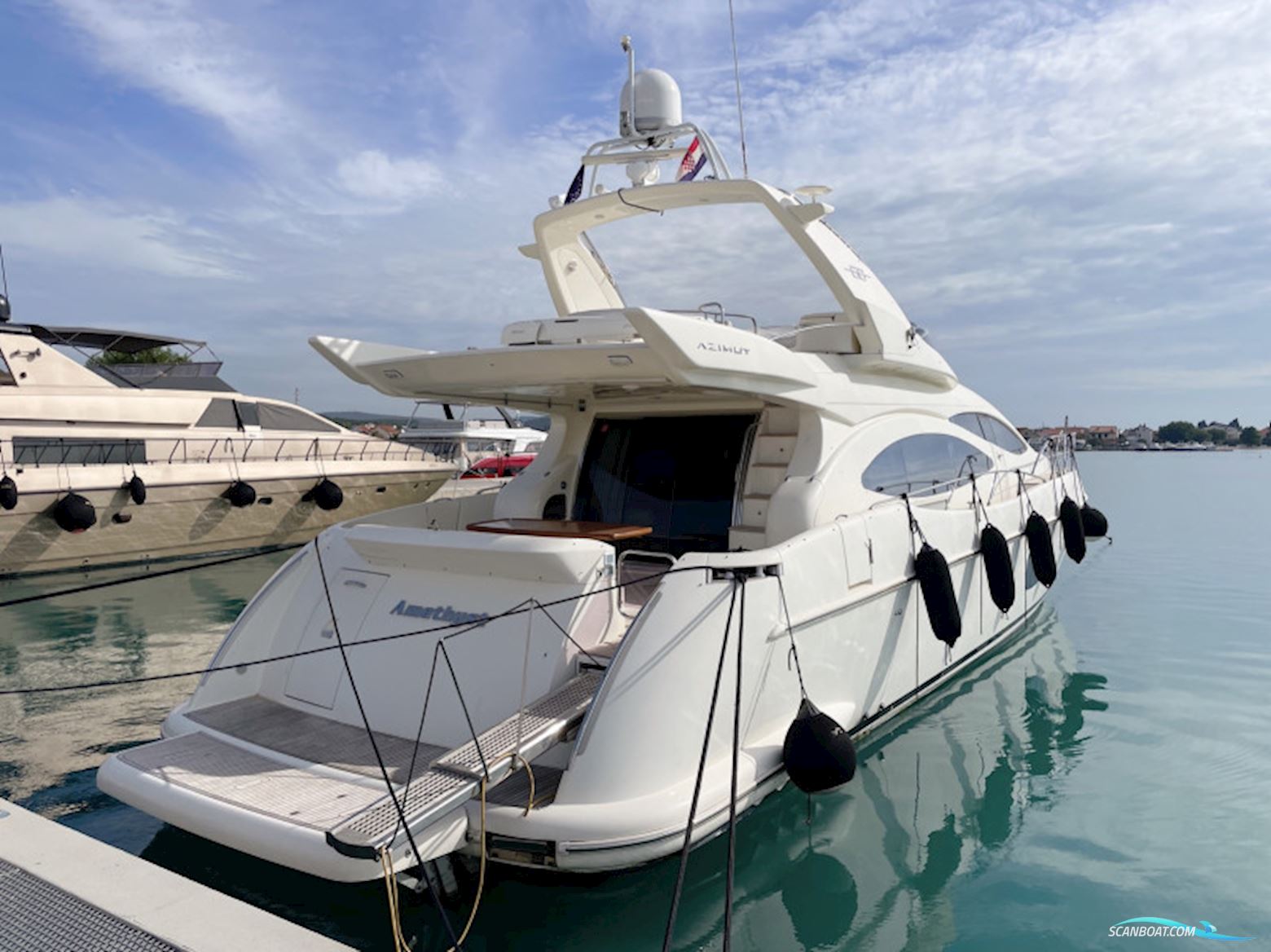 Azimut 68 Evo Motorbåd 2007, med Man V12 motor, Kroatien