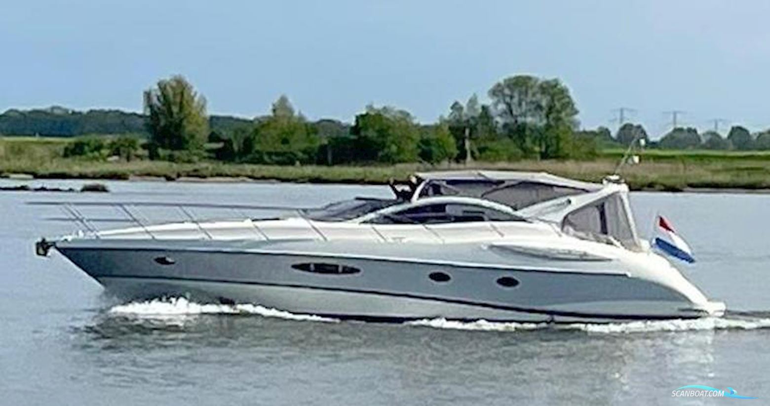 Azimut Gobbi Atlantis 47 Motorbåd 2003, med Volvo motor, Holland