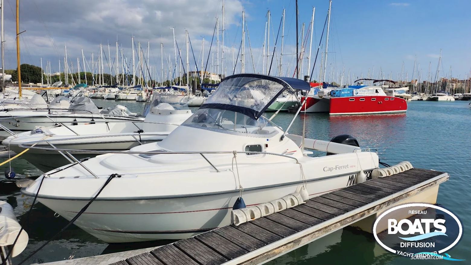 B2 Marine Cap Ferret 552 CC Motorbåd 2006, med Mercury motor, Frankrig