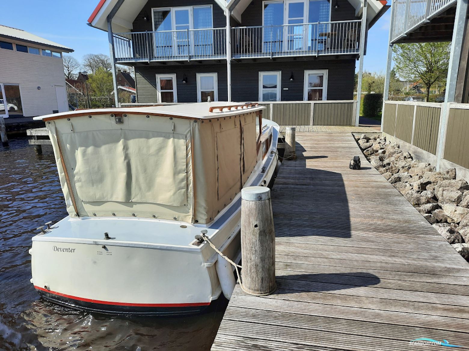 BAKDEKKER met koffer verlengd bakdek