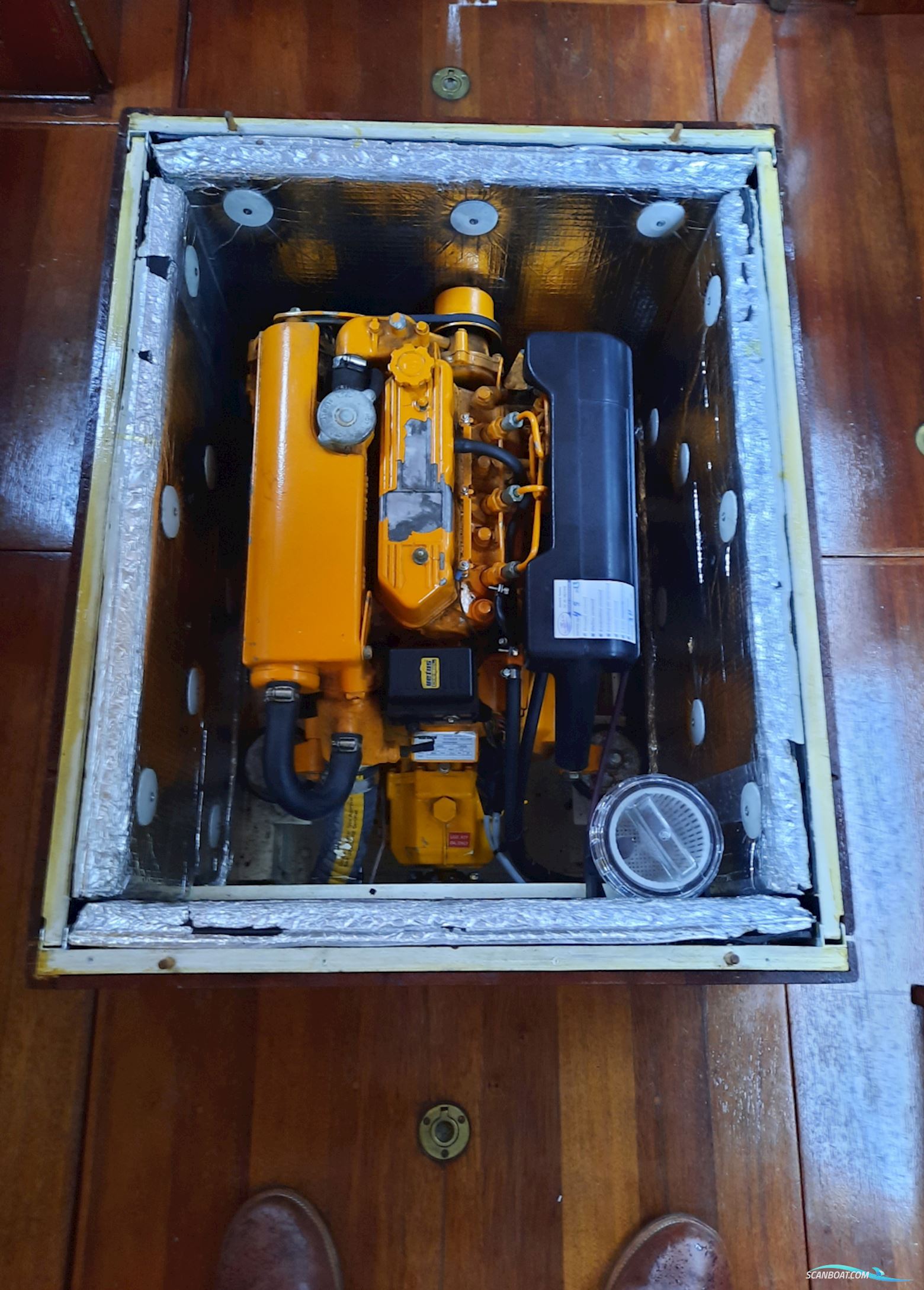 BAKDEKKER met koffer verlengd bakdek