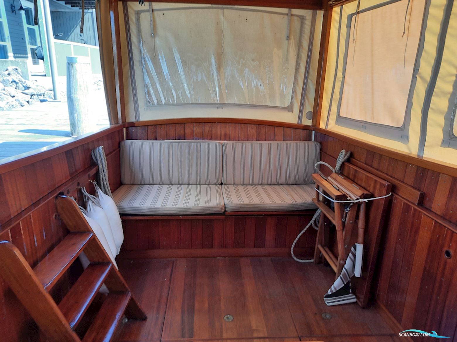 BAKDEKKER met koffer verlengd bakdek