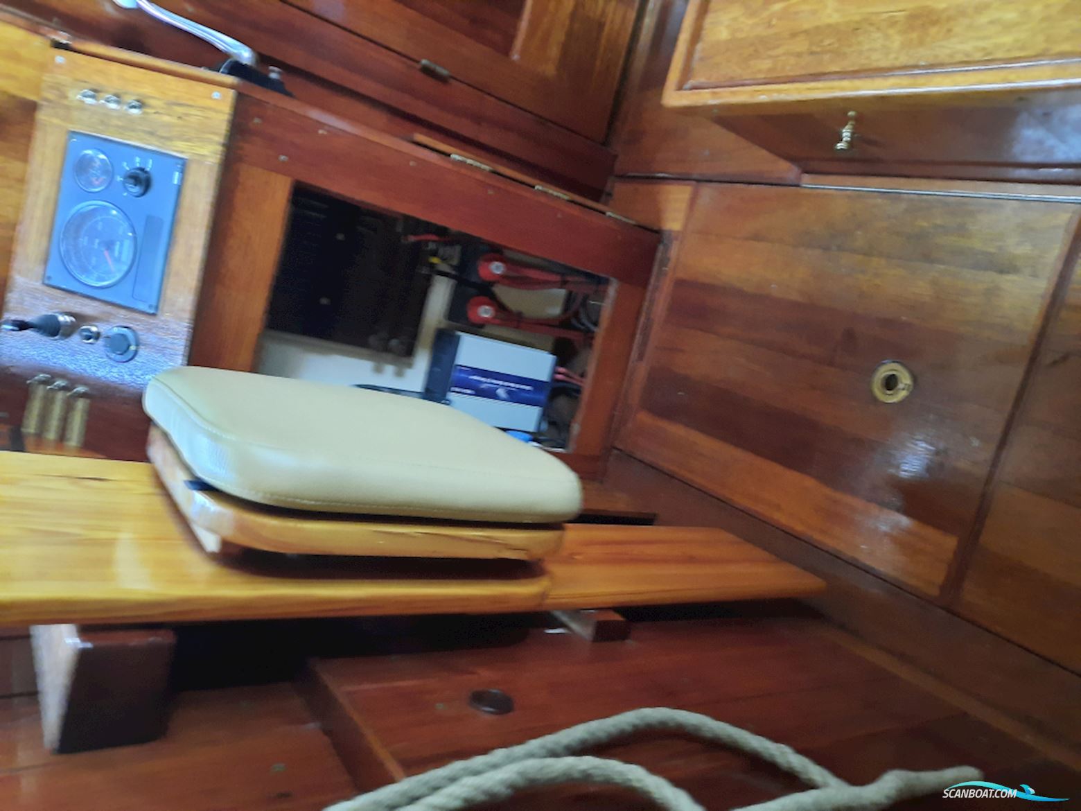 BAKDEKKER met koffer verlengd bakdek