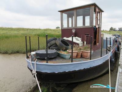 Barge Dutch Bunker Motorbåd 1960, med Daf motor, England