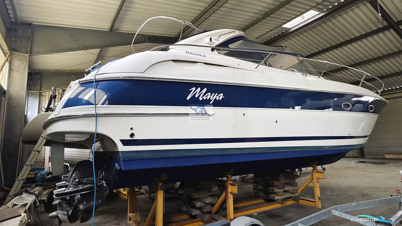 Bavaria 37 Sport Motorbåd 2008, med Volvo Penta D6-330 motor, Tyskland