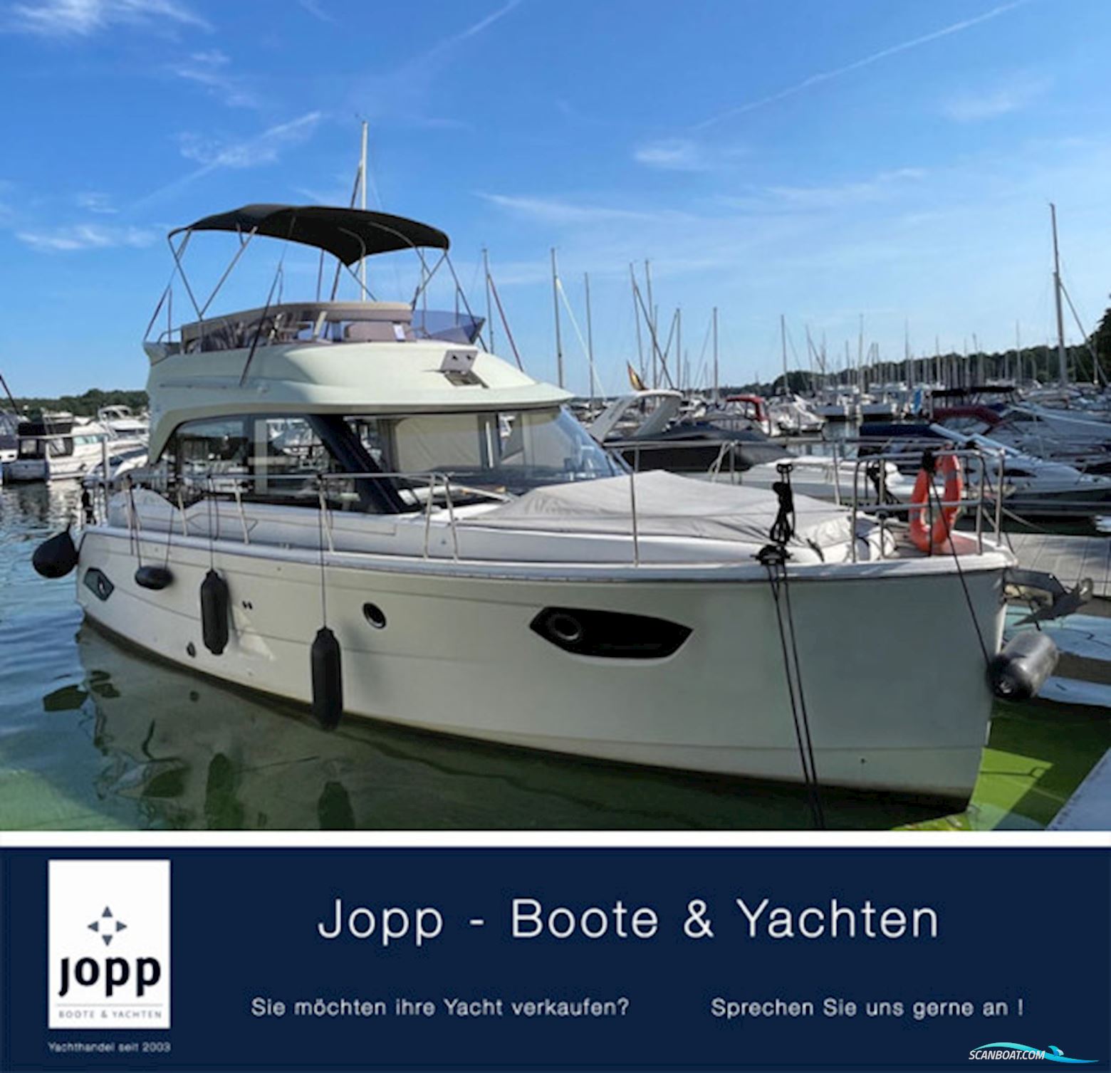 Bavaria E 40 Fly Motorbåd 2016, med Volvo Penta D4 motor, Tyskland