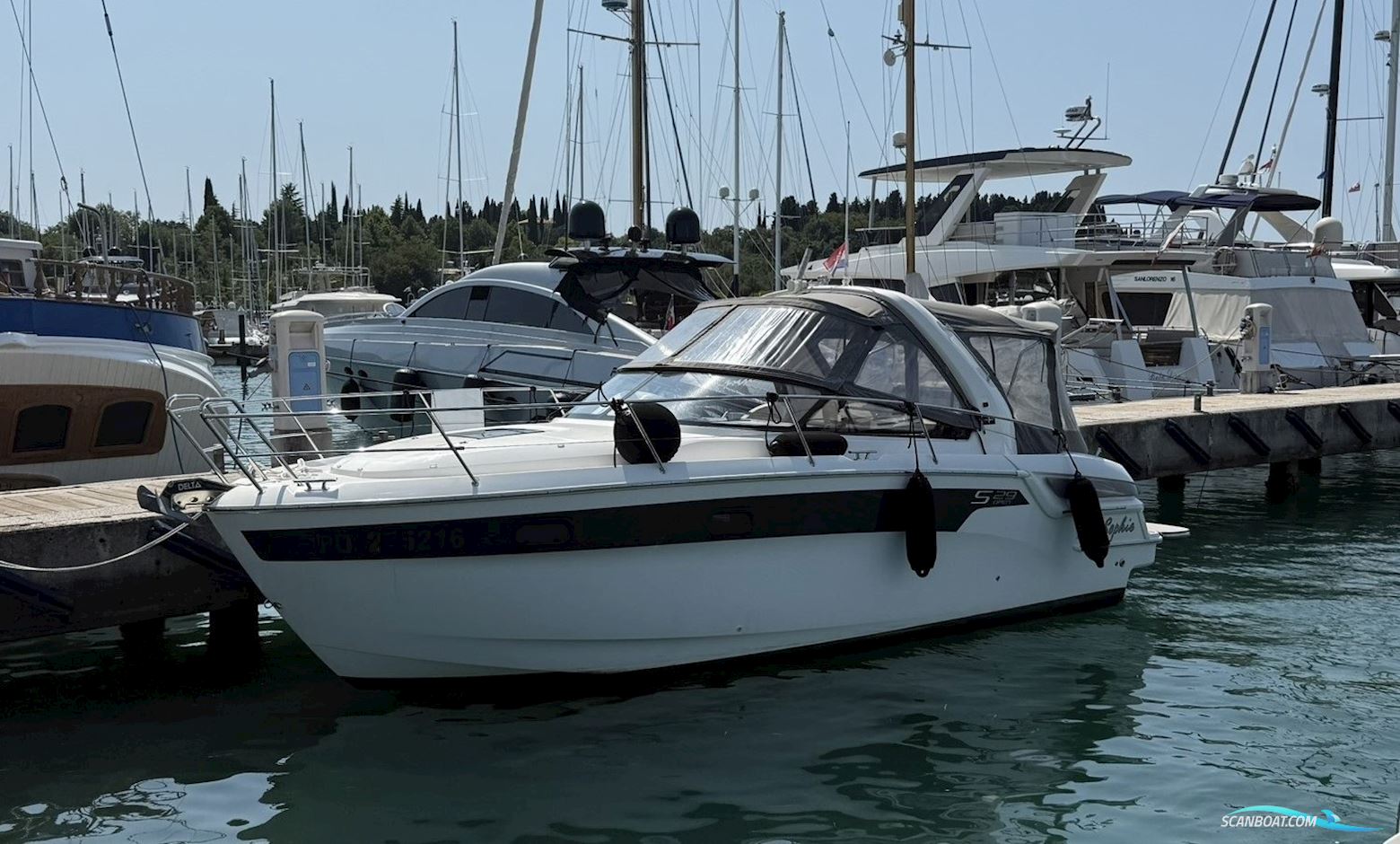 Bavaria S 29 - DIESEL - 2022 Motorbåd 2022, med VOLVO PENTA D4-300 EVC DUOPROP motor, Kroatien