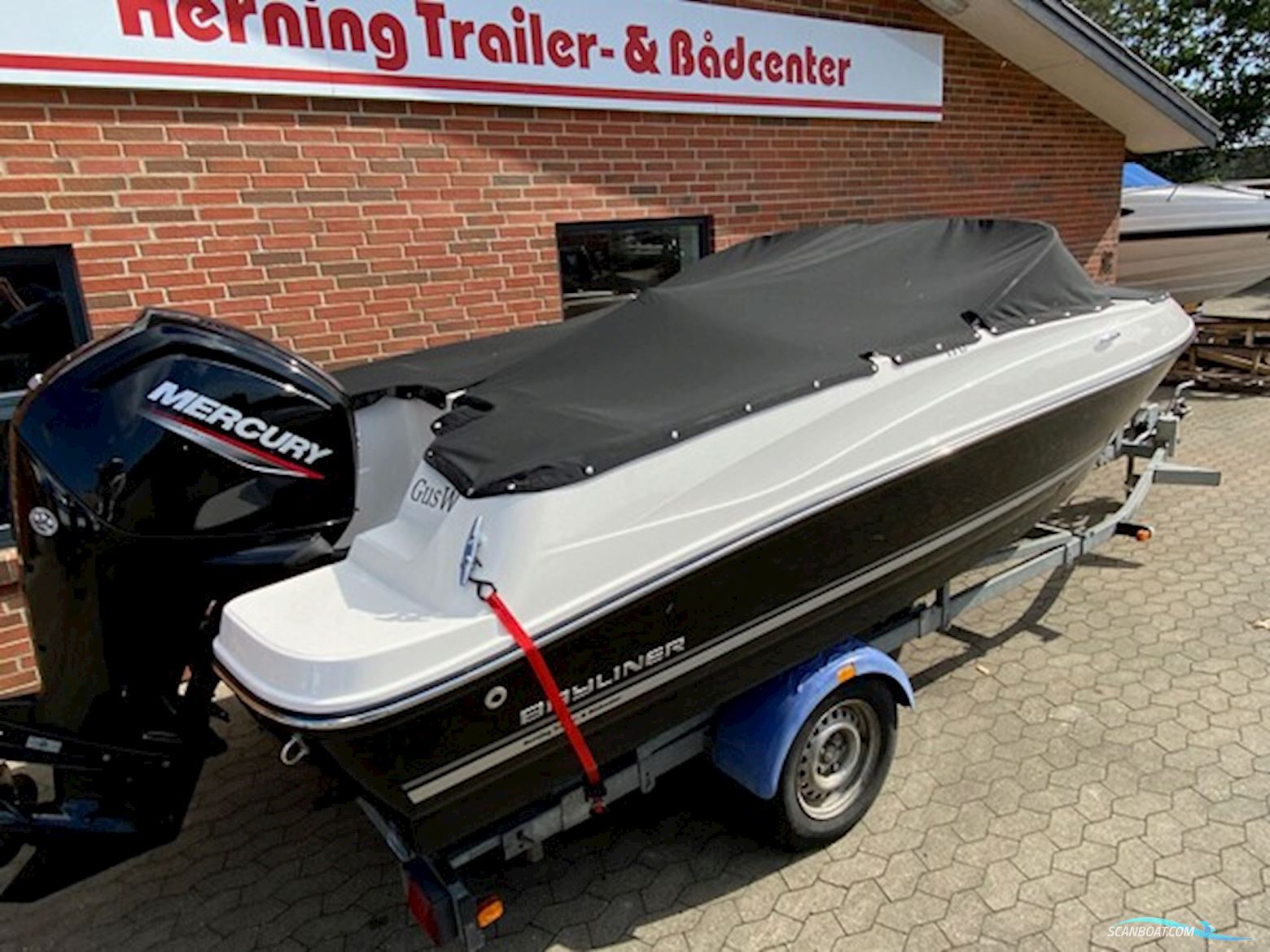 Bayliner 170 BR m/Mercury F115 hk Efi og Brenderup Trailer