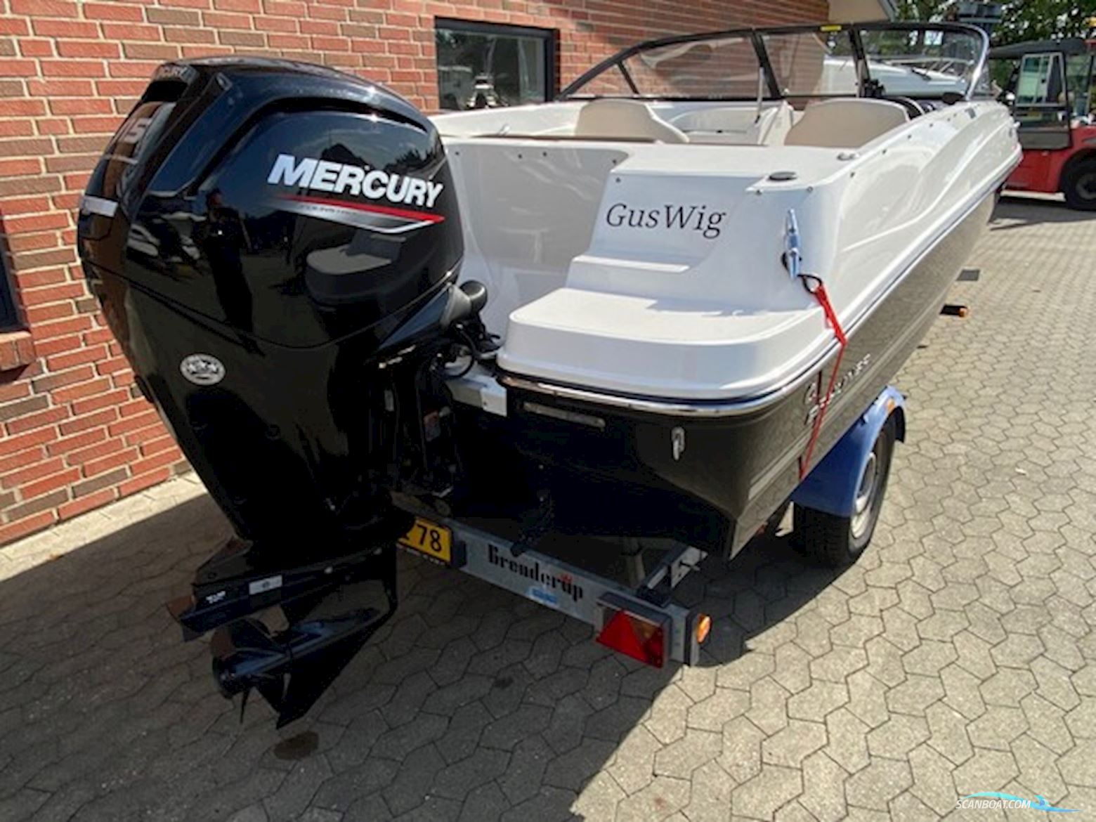 Bayliner 170 BR m/Mercury F115 hk Efi og Brenderup Trailer