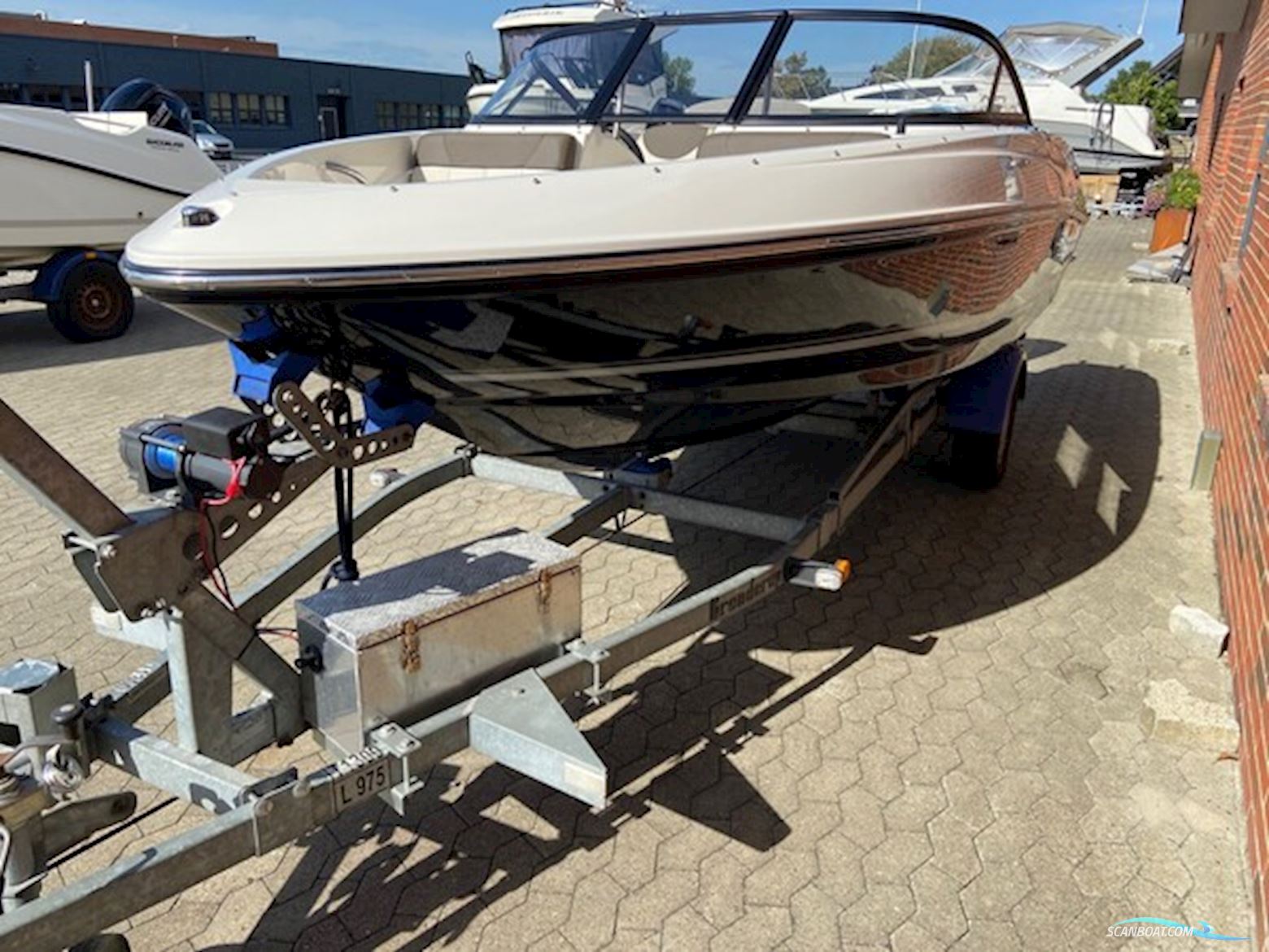 Bayliner 170 BR m/Mercury F115 hk Efi og Brenderup Trailer