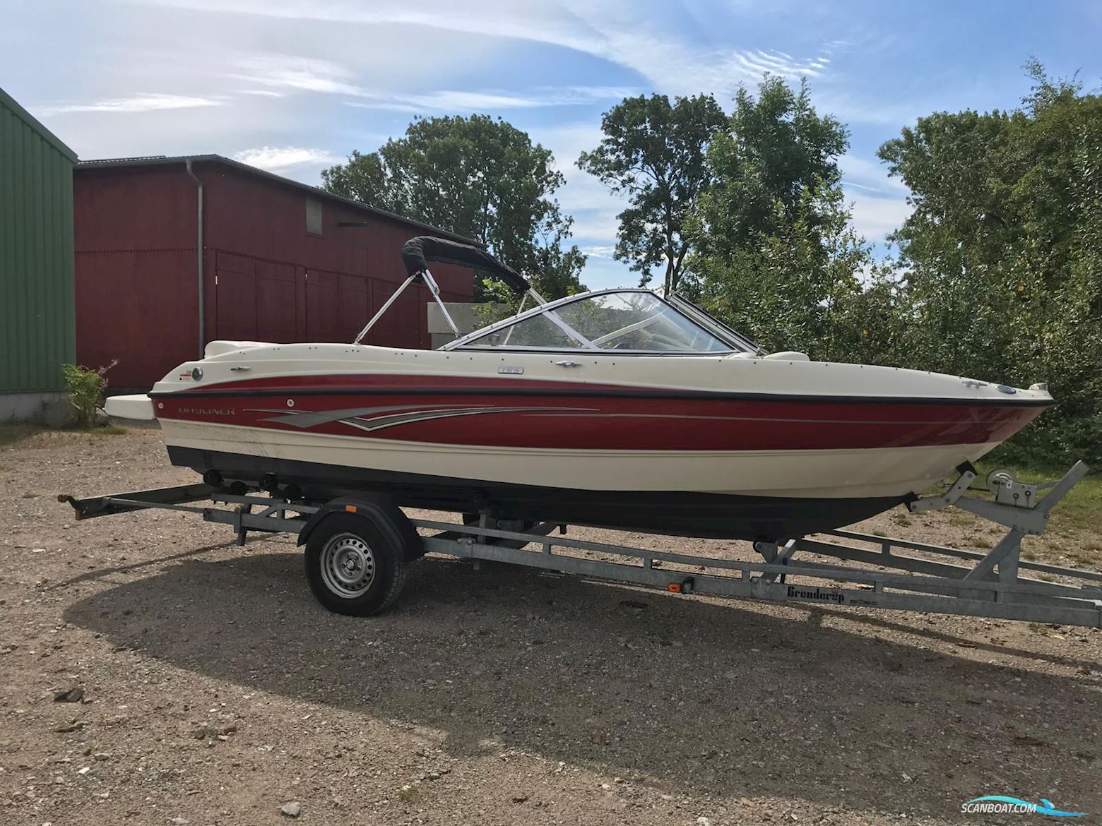 Bayliner 185 BR Motorbåd 2012, med Mercruiser 3 l motor, Tyskland
