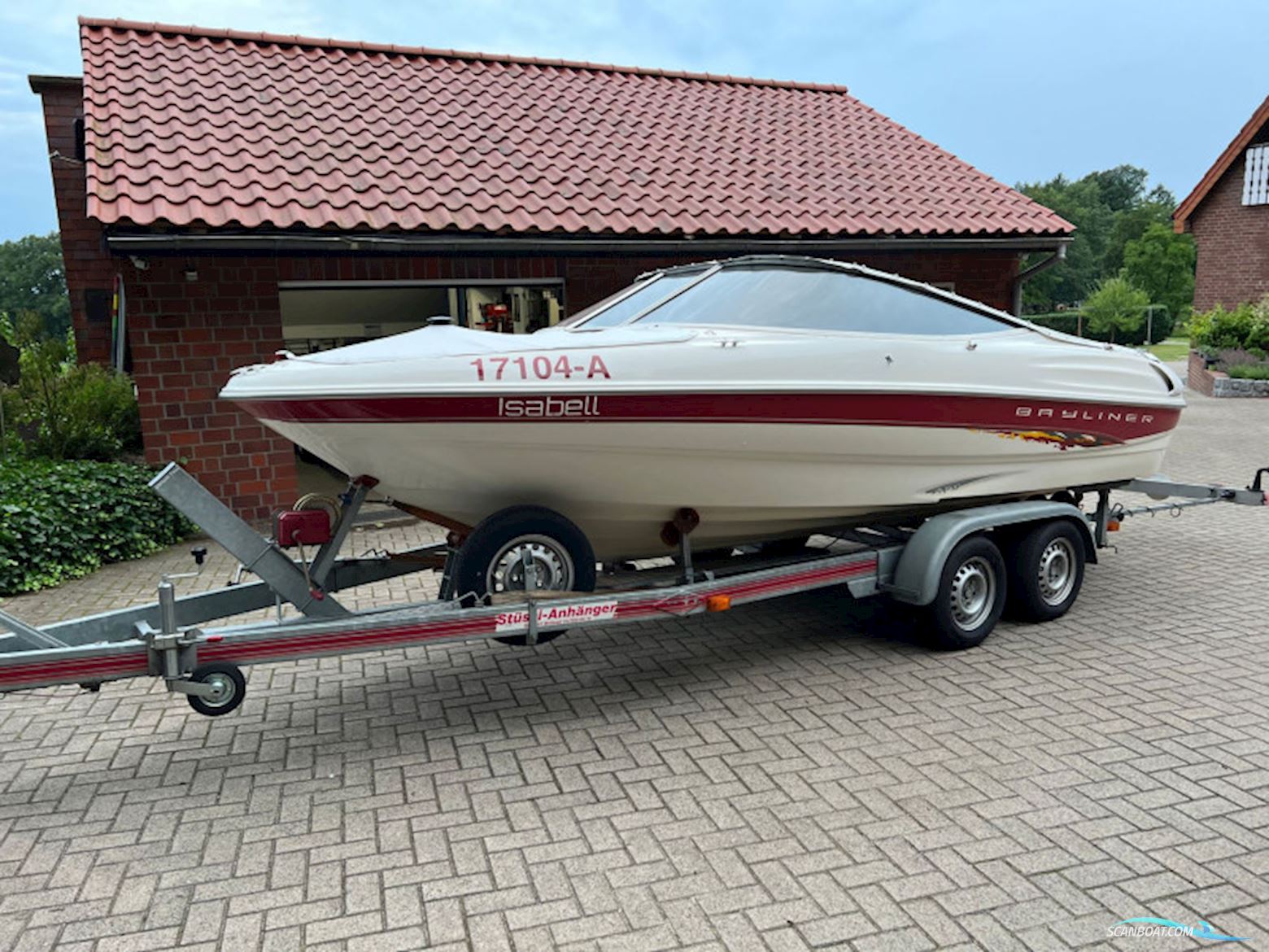 Bayliner 1850 SS Bowrider Motorbåd 1997, med Mercruiser 3.0 LX Alpha One Gen. 3 motor, Tyskland