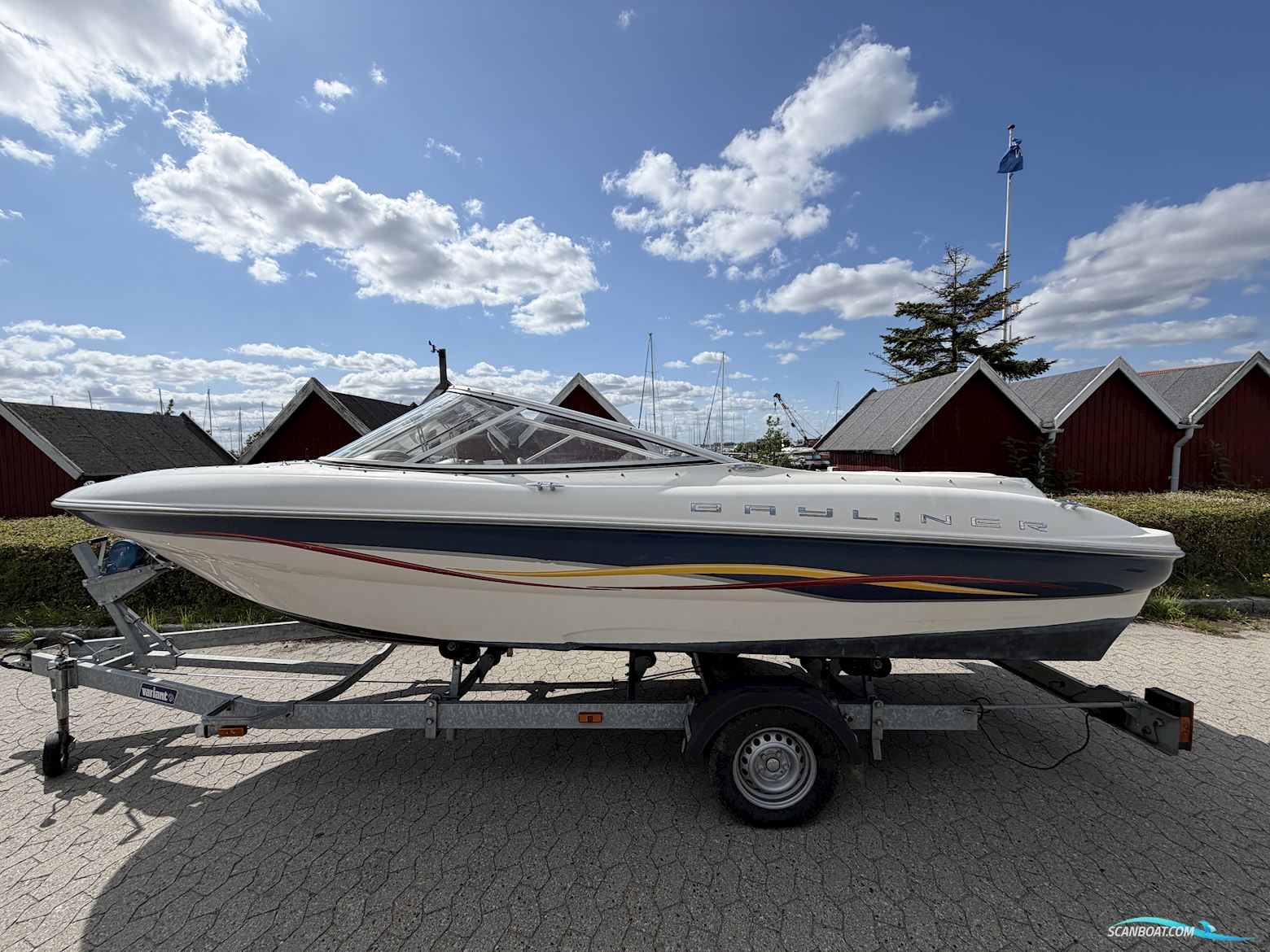 Bayliner 195 BR /Trailer Motorbåd 2001, med Mercruiser 4,3 motor, Danmark