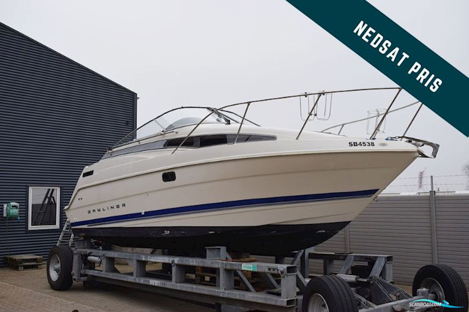 Bayliner 2355 Ciera – Kraftig Nedsat Motorbåd 1995, med Mercruiser motor, Danmark