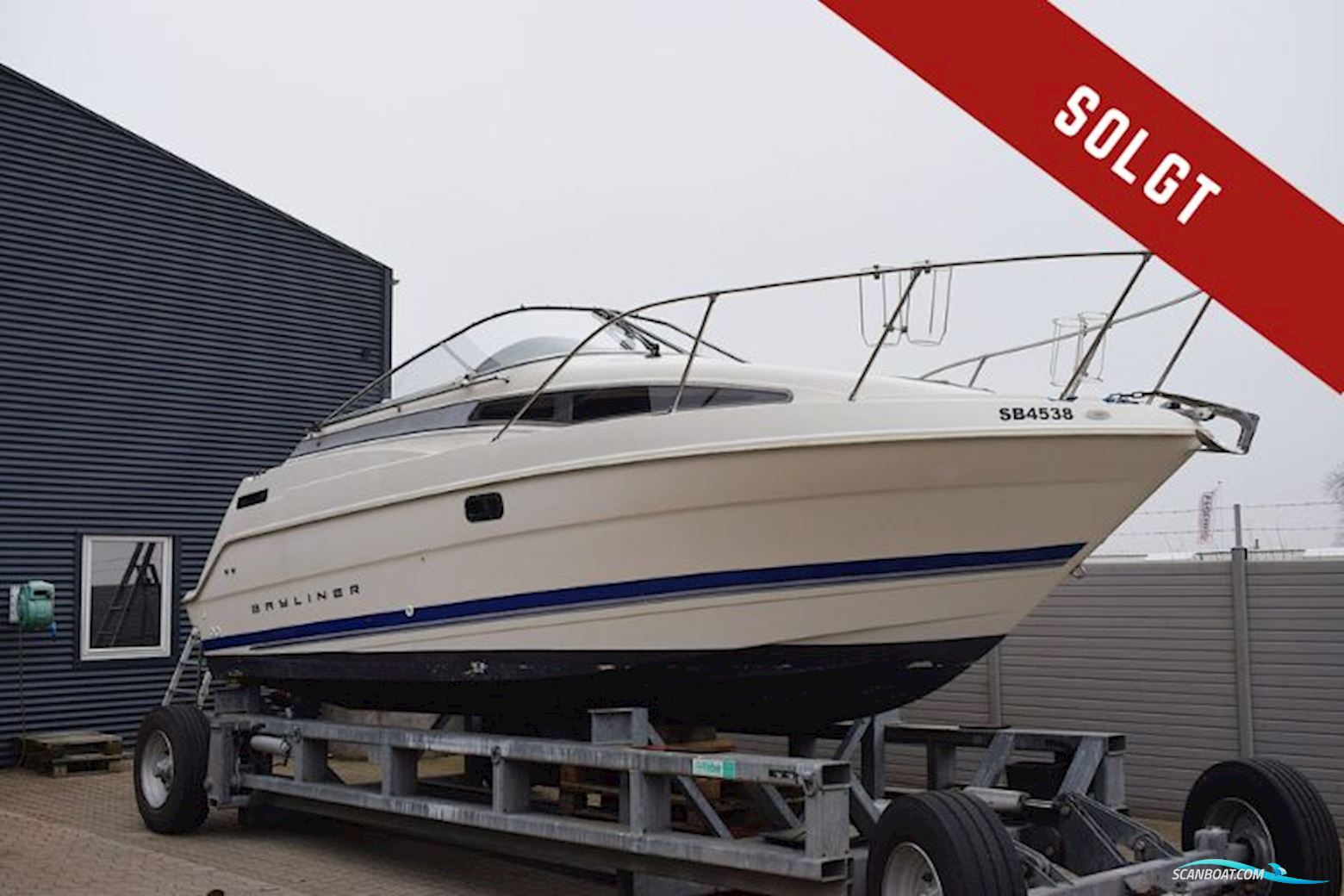 Bayliner 2355 Ciera – SOLGT Motorbåd 1995, med MerCruiser motor, Danmark