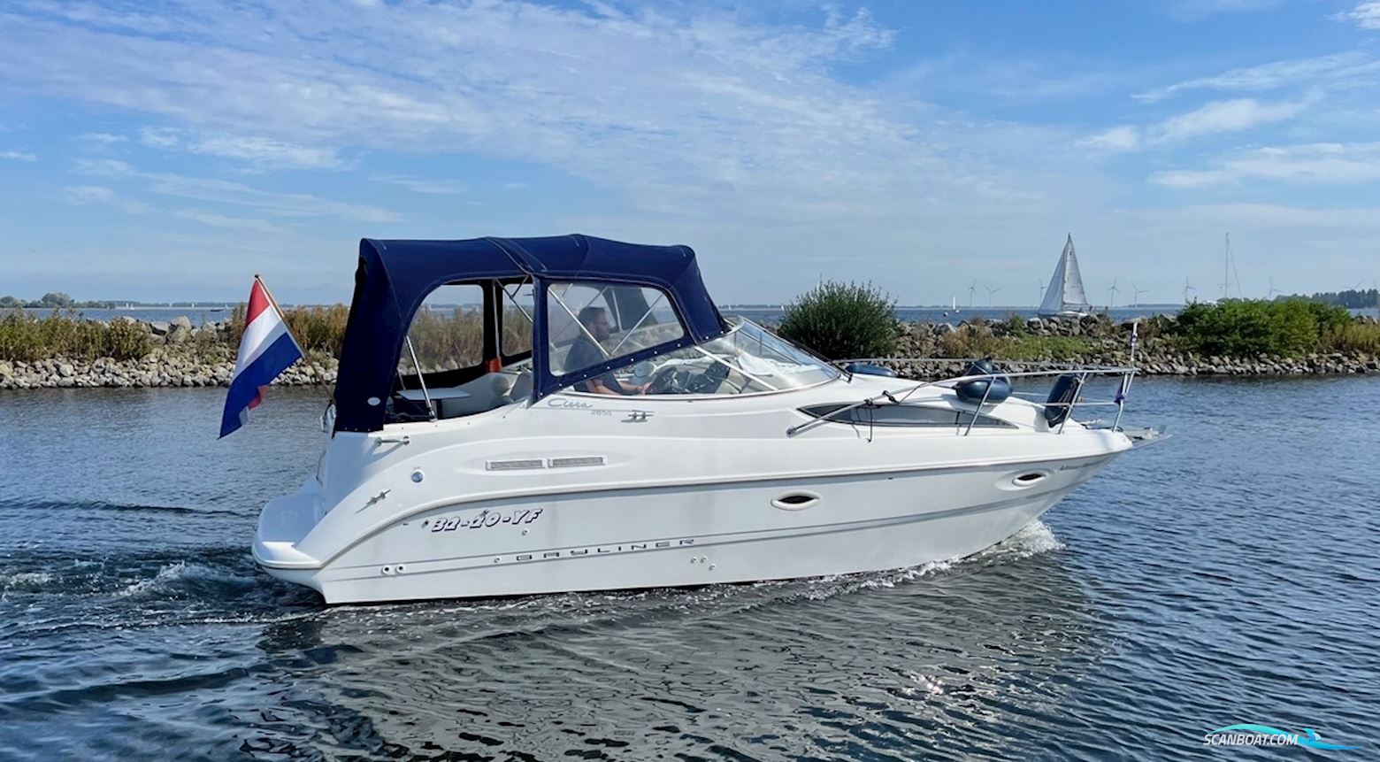Bayliner 2655 Ciera Motorbåd 2001, med Bouwjaar 2021 - 50 Draaiuren motor, Holland