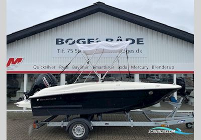 Bayliner E5 Element Med Mercury F80 Elpt Efi og Variant Ocean 1350 kg Trailer Motorbåd 2019, med Mercury motor, Danmark