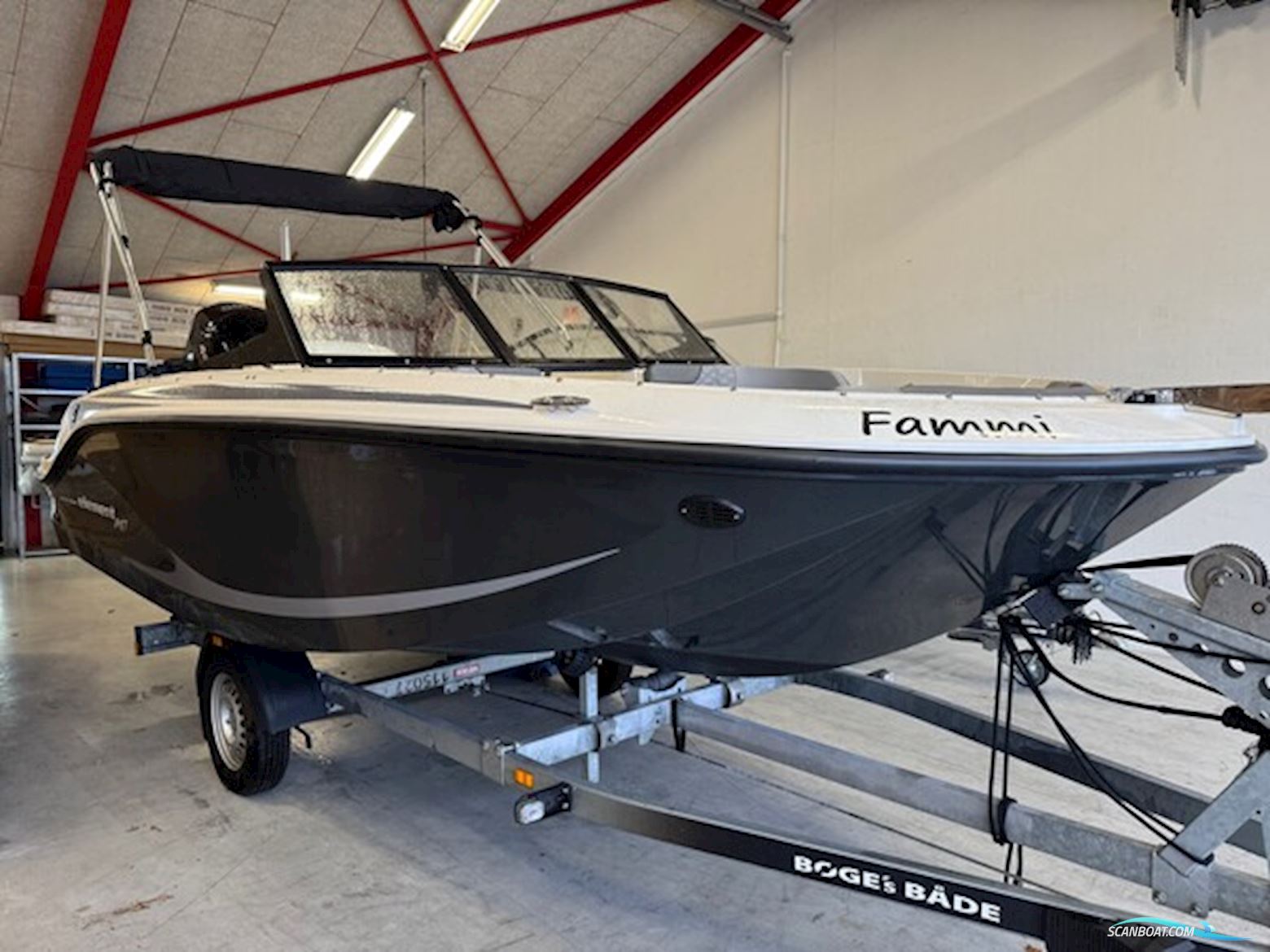 Bayliner M17 med 100 hk Mercury-EFI 4 takt
