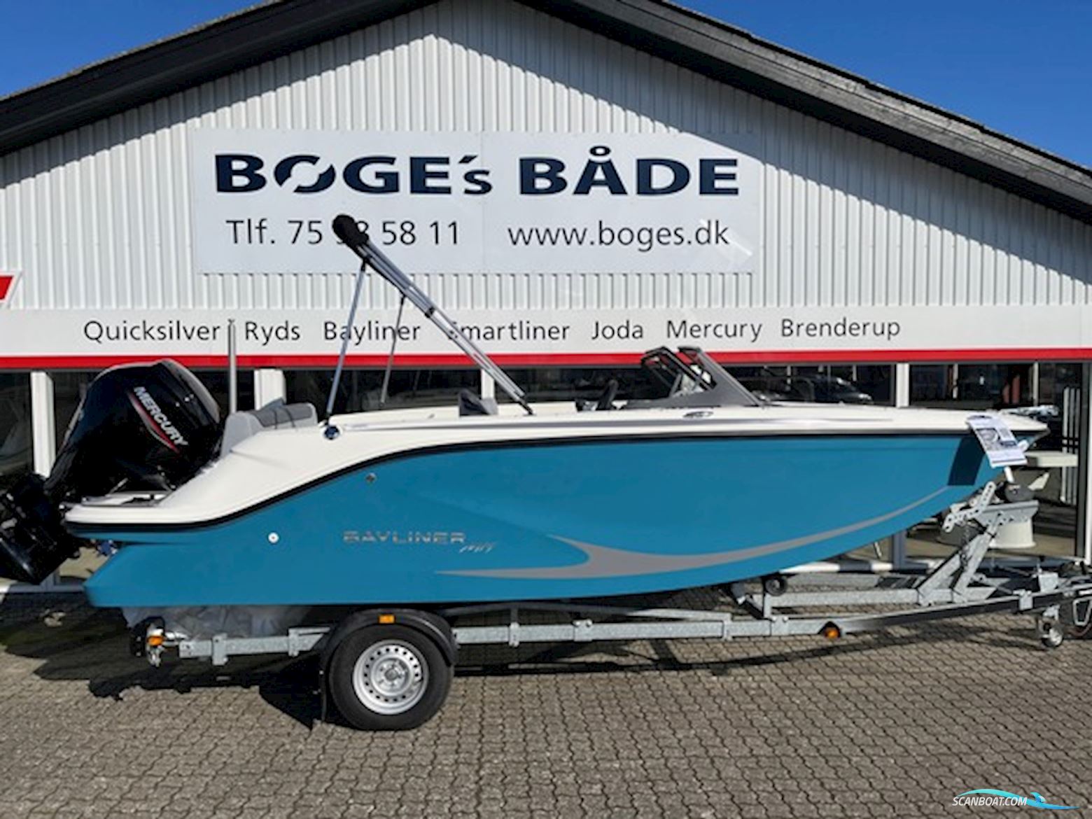 Bayliner M19 med 115 hk Mercury-EFI XL CT 2,1L - med udstyr - TILBUD Motorbåd 2025, Danmark