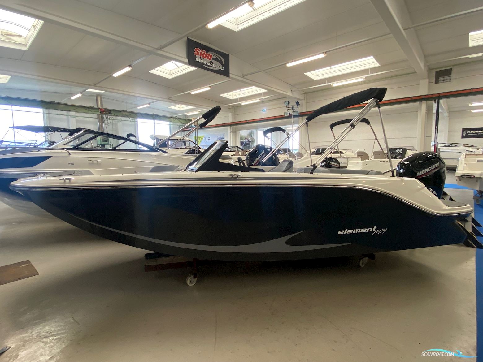 Bayliner M19 Motorbåd 2025, med Mercury 115 hk CT 4-Takt motor, Danmark