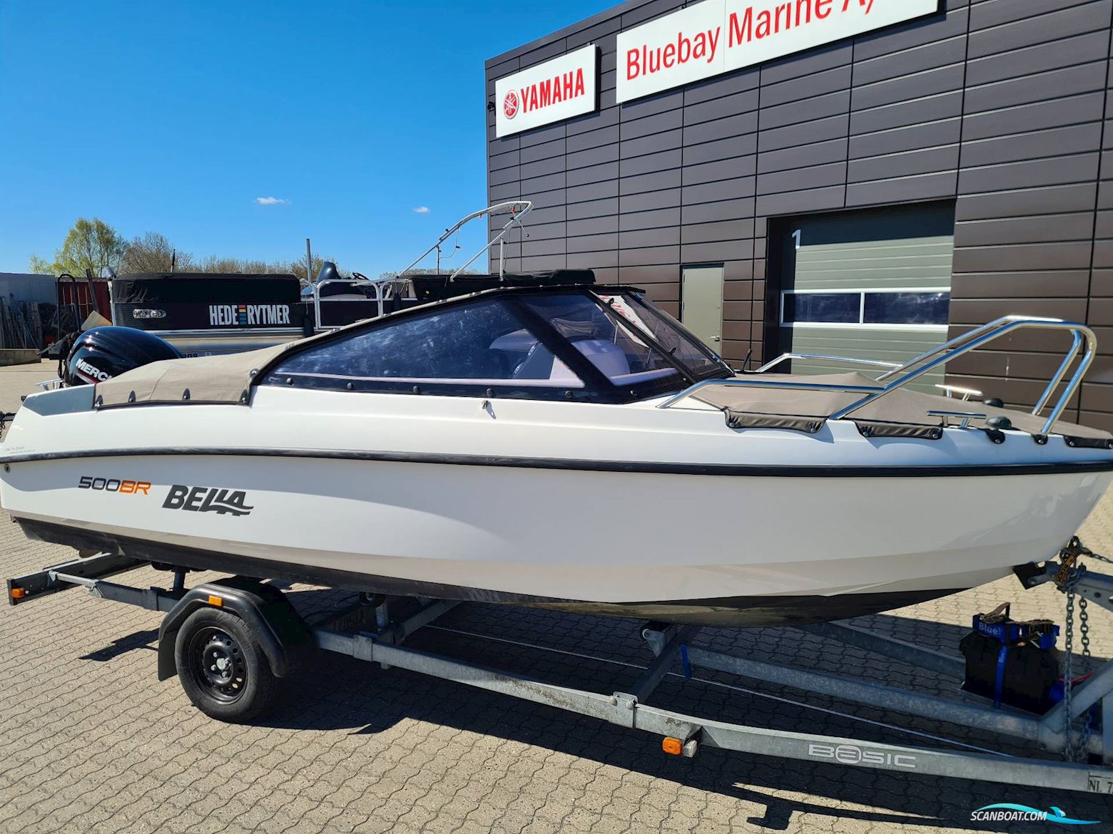 Bella 500 BR - 80 HK Mercury/Udstyr Motorbåd 2019, med F80 Mercury motor, Danmark