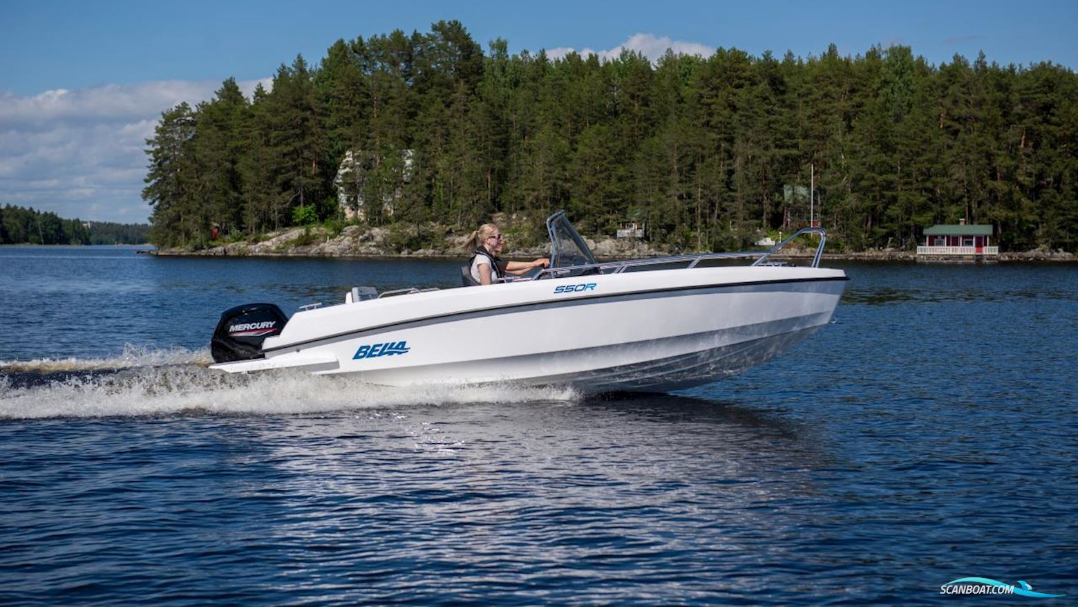 Bella 550 R Motorbåd 2022, med Mercury motor, Sverige