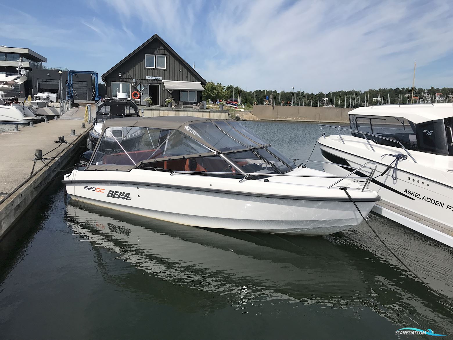 Bella 620 DC Motorbåd 2017, med Mercury 100 hk 4-Takt motor, Danmark