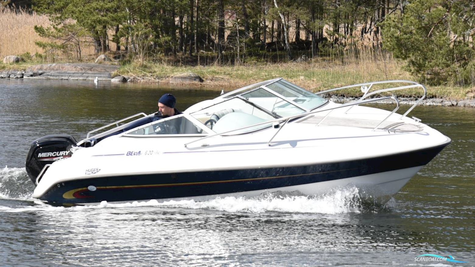 BELLA 620 DC Motorbåd 2005, med Mercury motor, Sverige