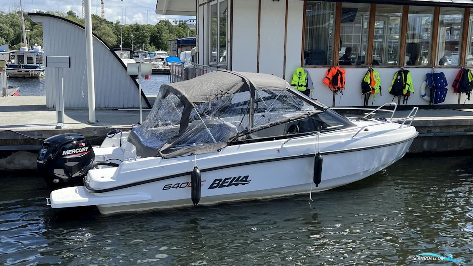 Bella 640 DC Motorbåd 2020, med Mercury motor, Sverige