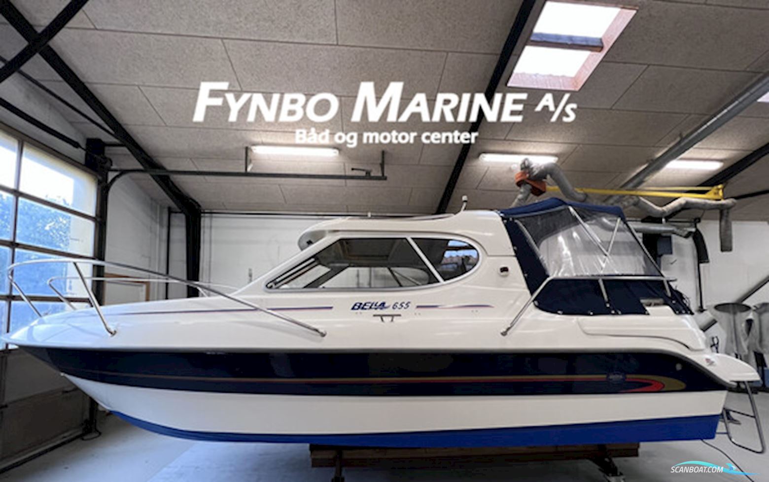 Bella 655, MerCruiser 4.3 V6 EFI...SOM NY Motorbåd 2003, med MerCruiser motor, Danmark