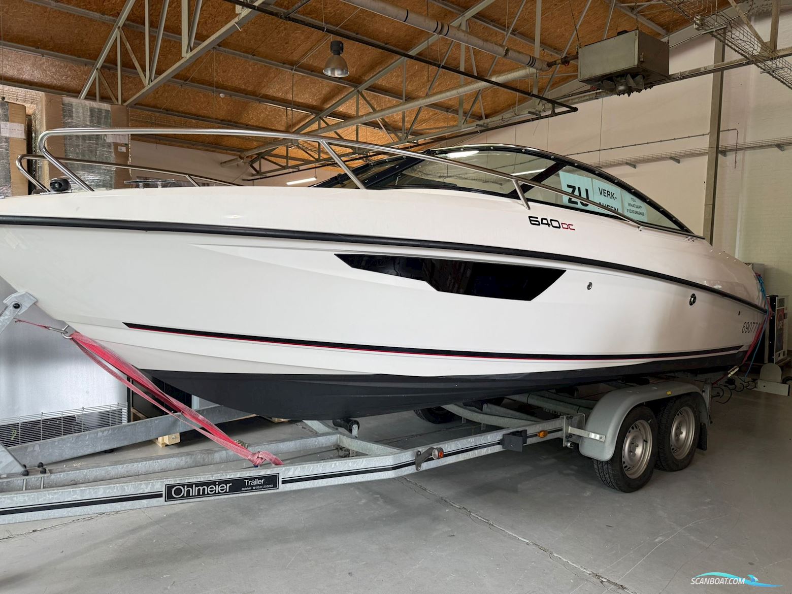 Bella Flipper 640 DC Motorbåd 2017, med Mercury F150XL Efi motor, Tyskland