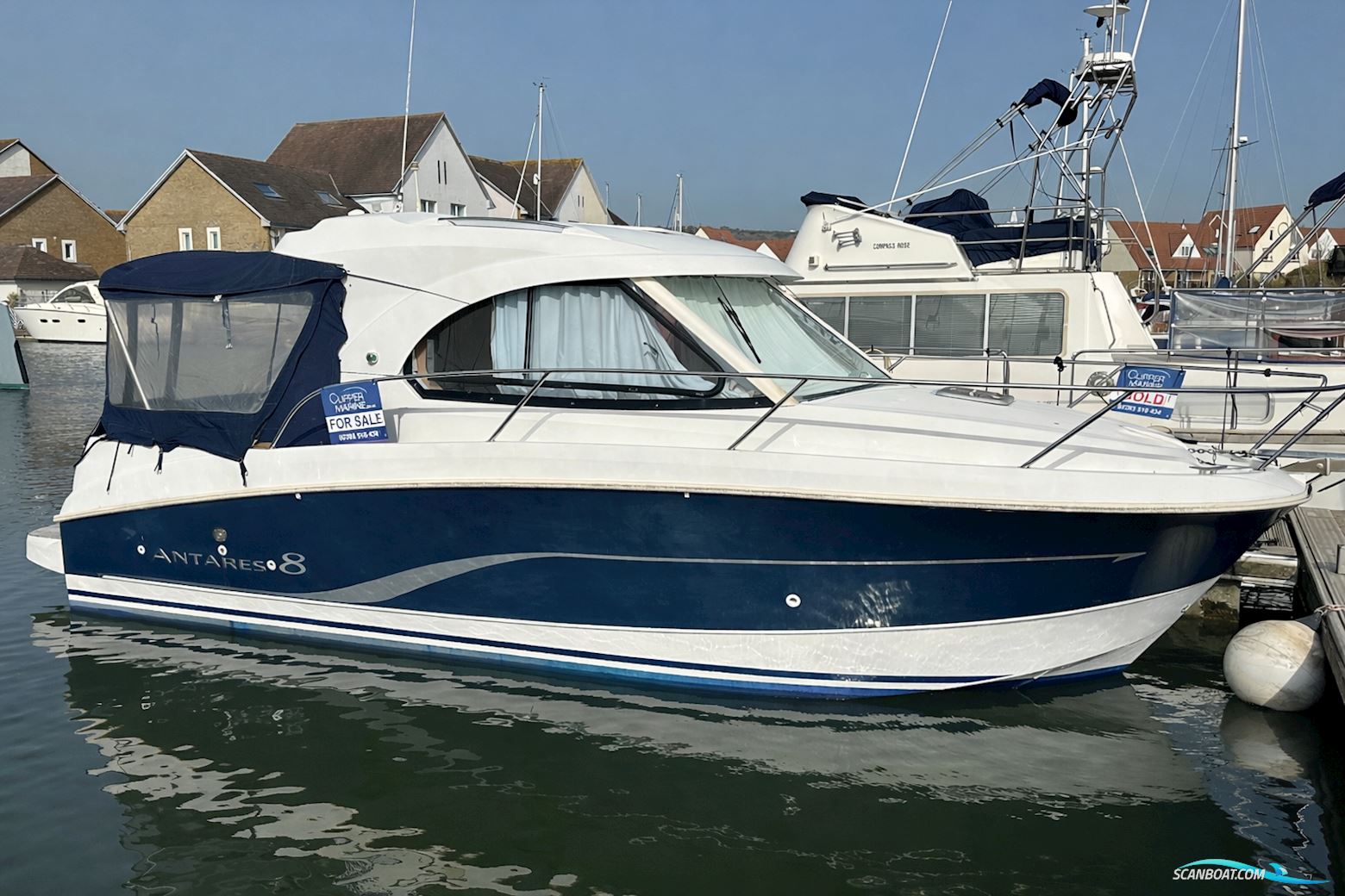 Beneteau Antares 8 Motorbåd 2009, med Nanni motor, England