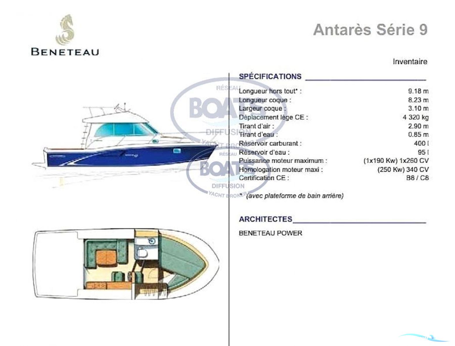 Beneteau Antares Serie 9