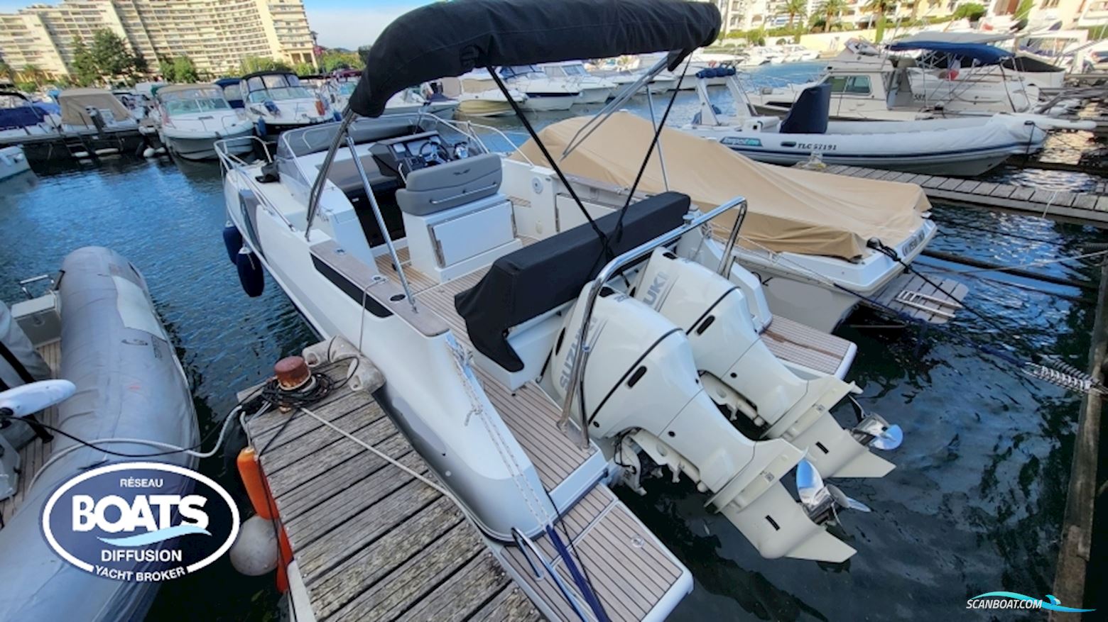 Beneteau FLYER 8.8 Sundeck Motorbåd 2019, med SUZUKI motor, Frankrig