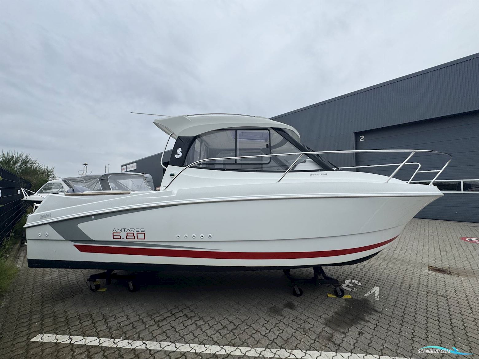 Beneteua Antares 6.80 - Yamaha F115/Udstyr Motorbåd 2014, med Yamaha F115LB motor, Danmark