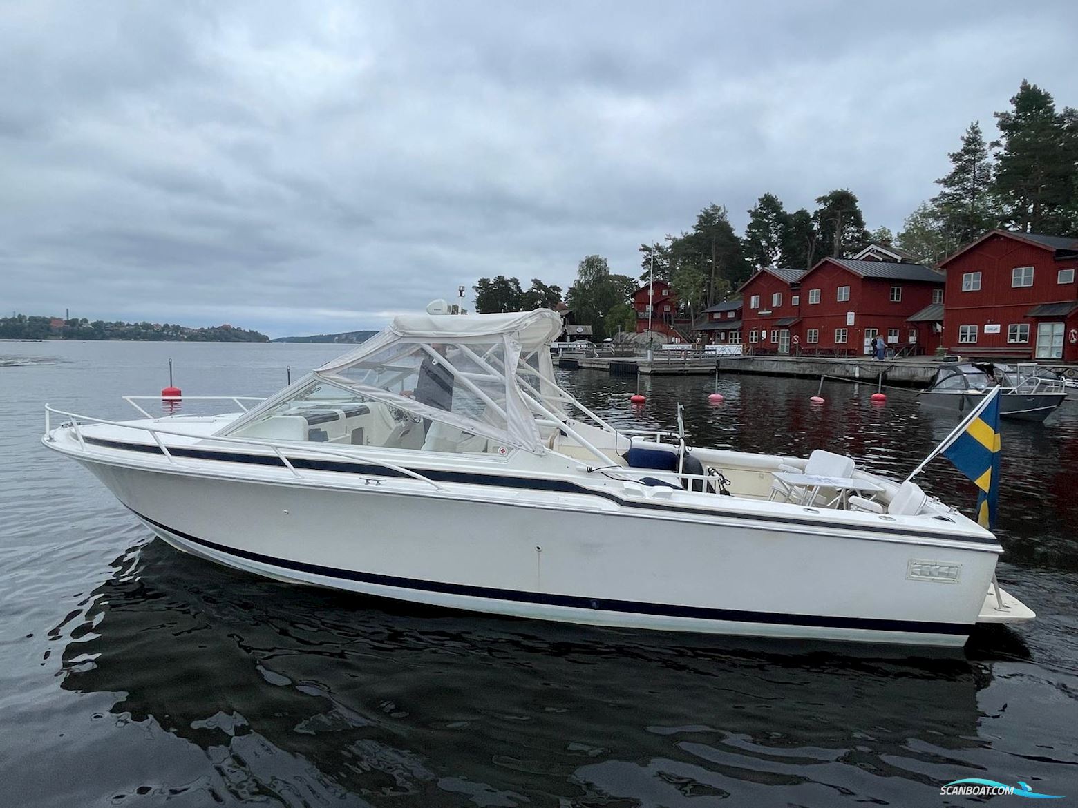 Bertram 28 Moppie Motorbåd 1992, med Volvo Penta motor, Sverige