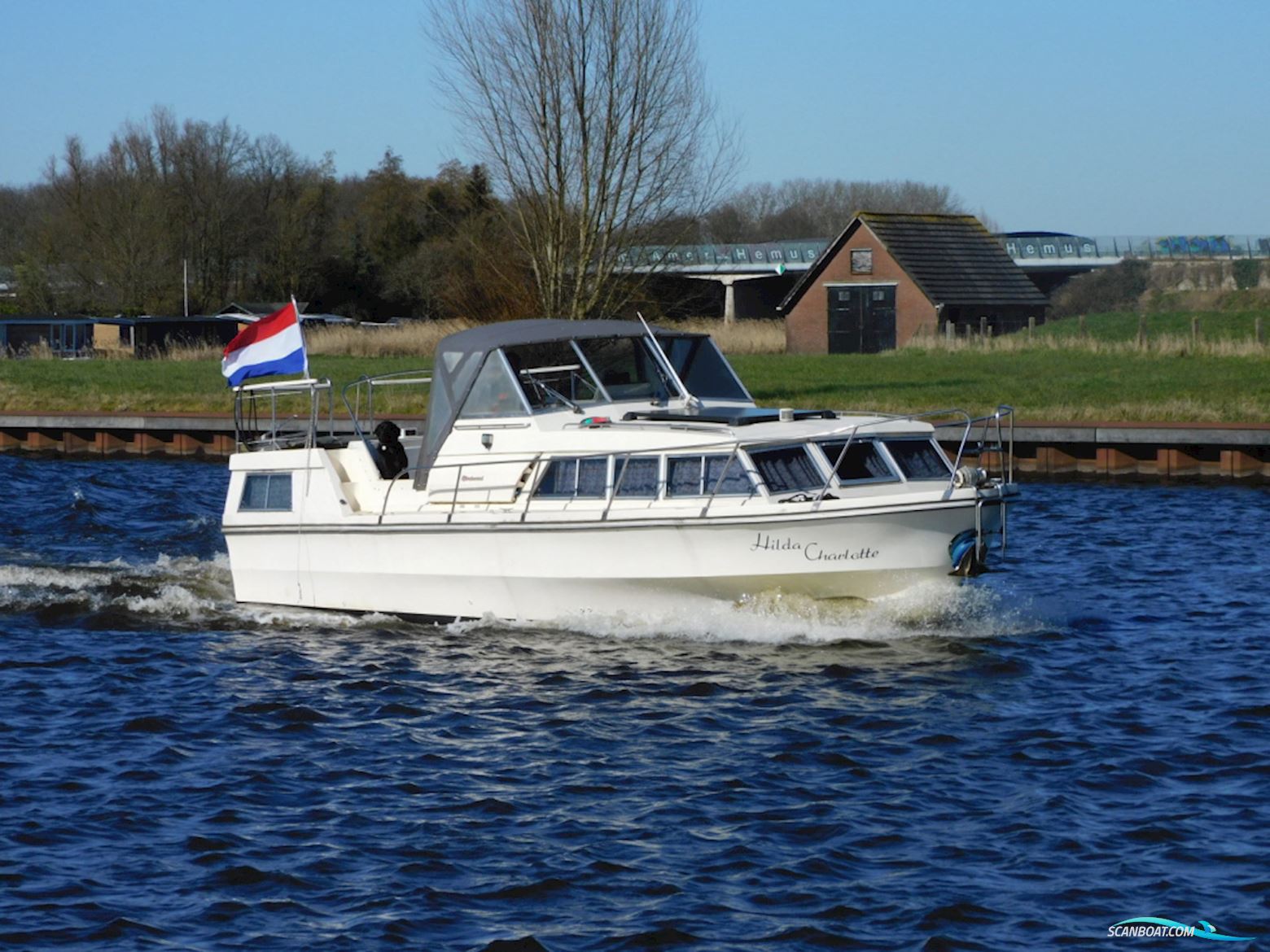 Birchwood 33 Motorbåd 1979, med Ford Diesel motor, Holland