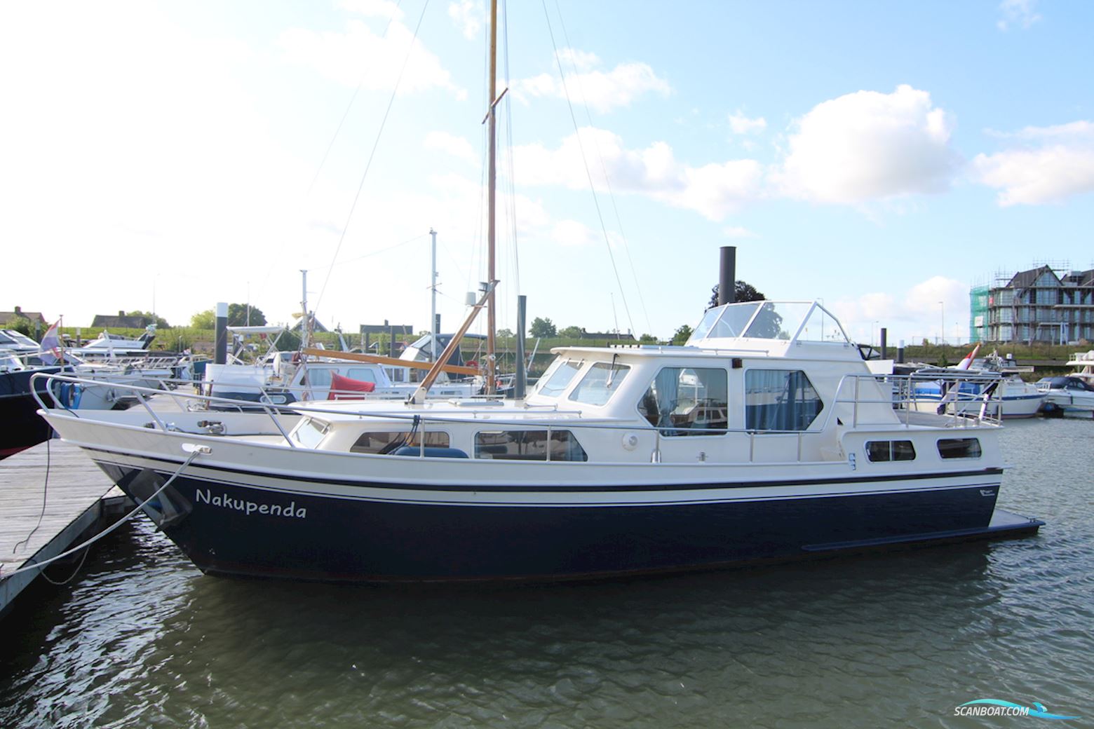 Blauwe Hand Kruiser 1250GSAK Motorbåd 1990, Holland