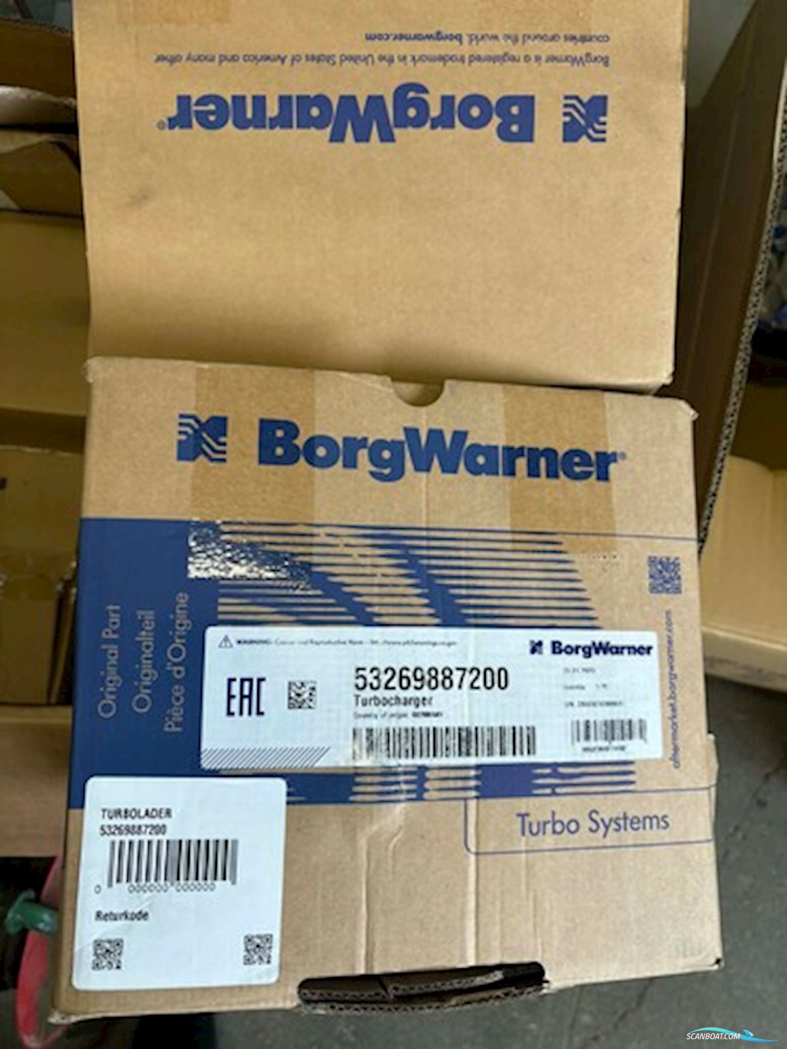 Borgwarner Turbo Volvo Penta Motorbåd 2025, Danmark