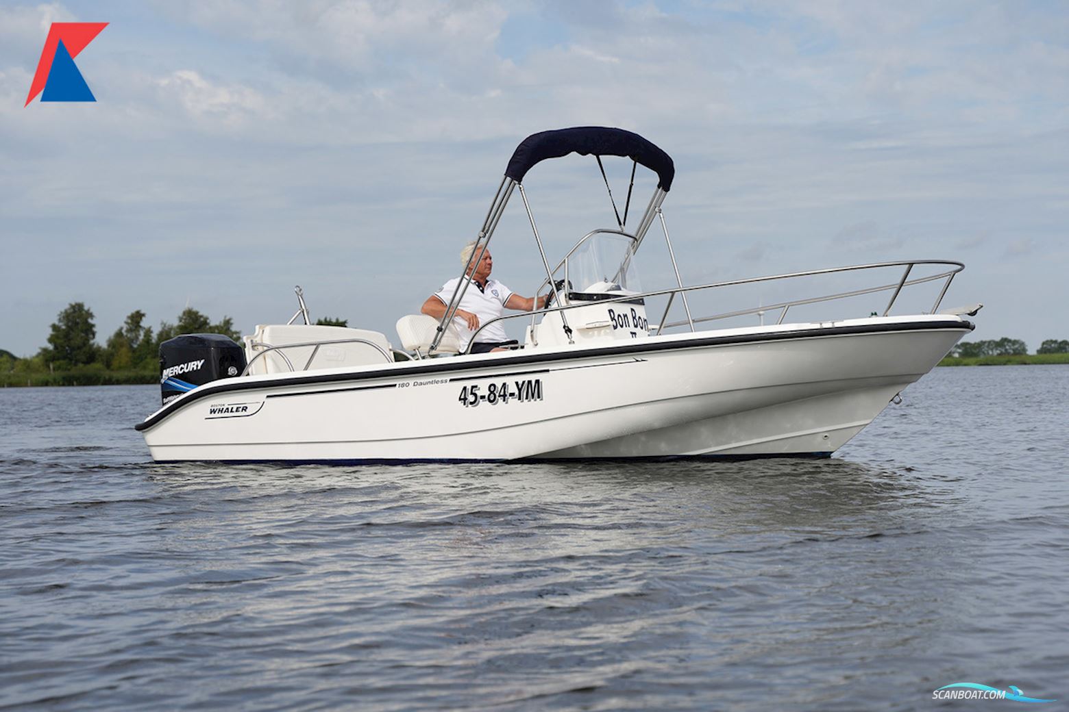 Boston Whaler 180 Dauntless Motorbåd 2004, Holland