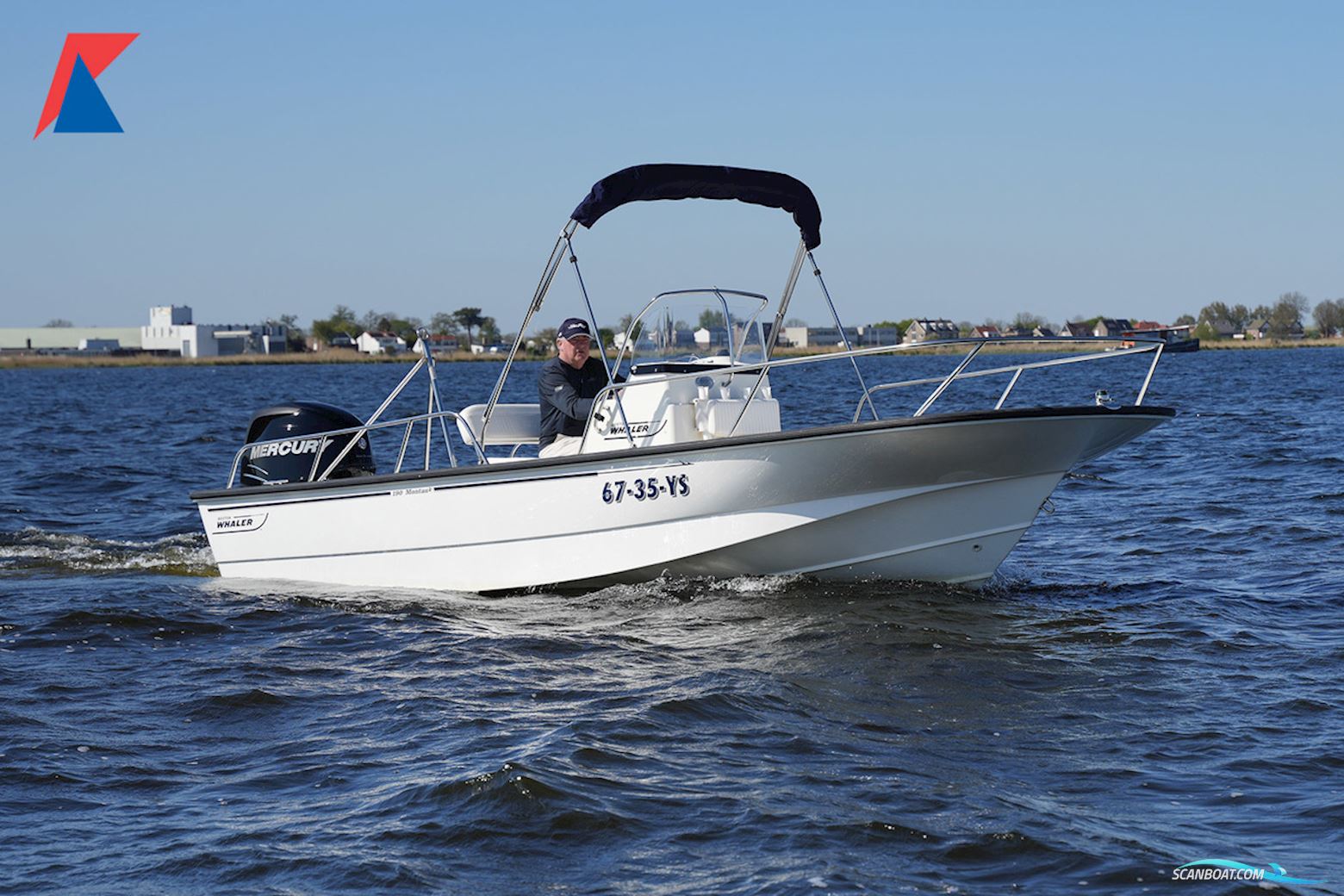 Boston Whaler 190 Montauk Motorbåd 2011, Holland