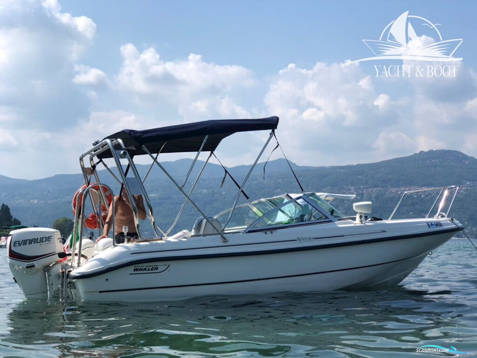 Boston Whaler Ventura 18 Motorbåd 1998, med Evinrude Outboard Motors motor, Tyskland
