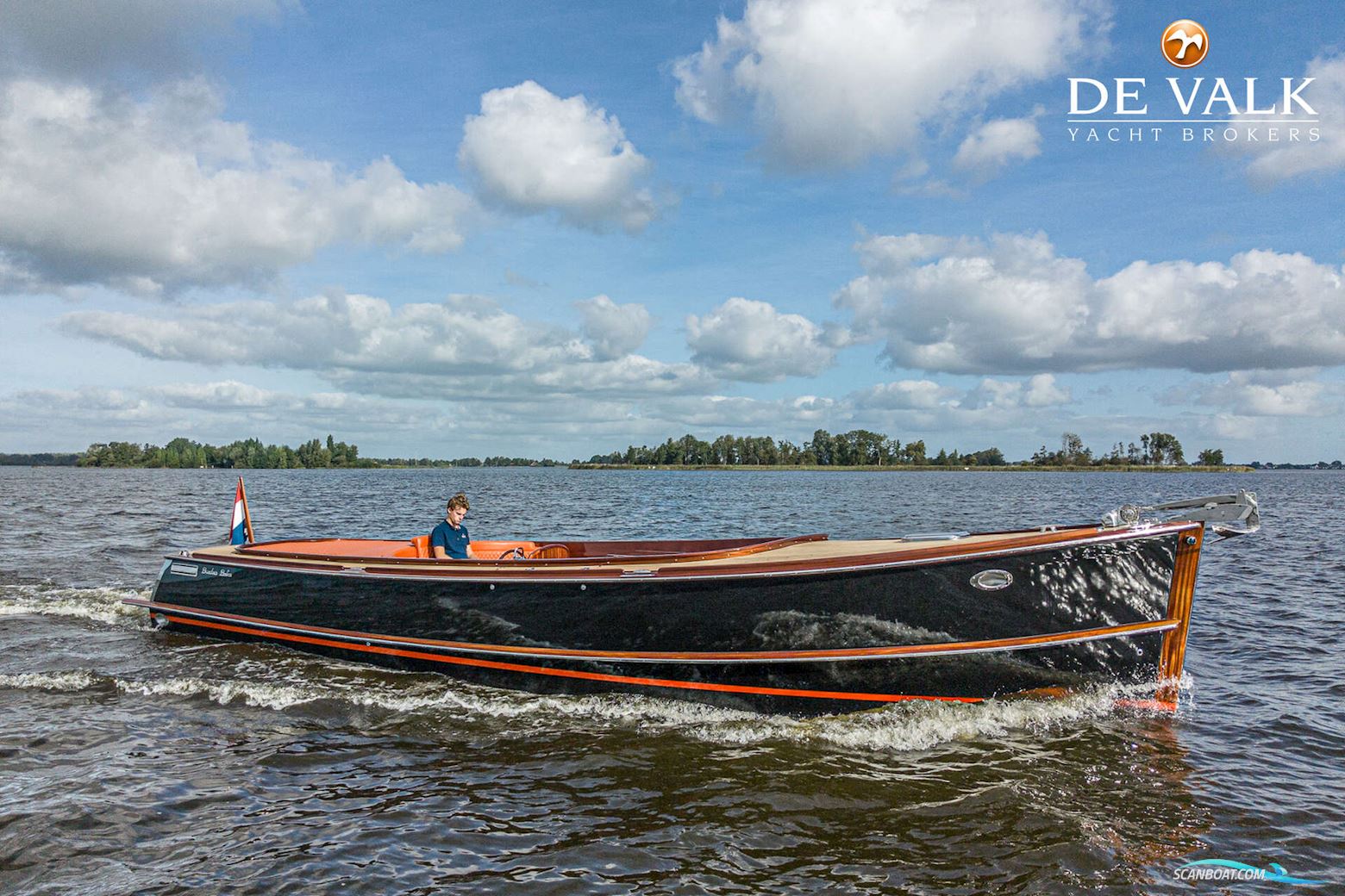 Brandaris Barkas 1100 Supersport Hybrid Motorbåd 2023, med Yanmar motor, Holland